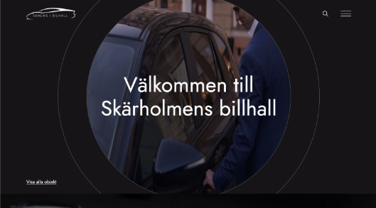 Постачальник ексклюзивних автомобілів у Швеції Imac mockup
